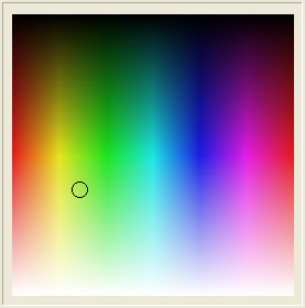 HSL Saturation spectrum